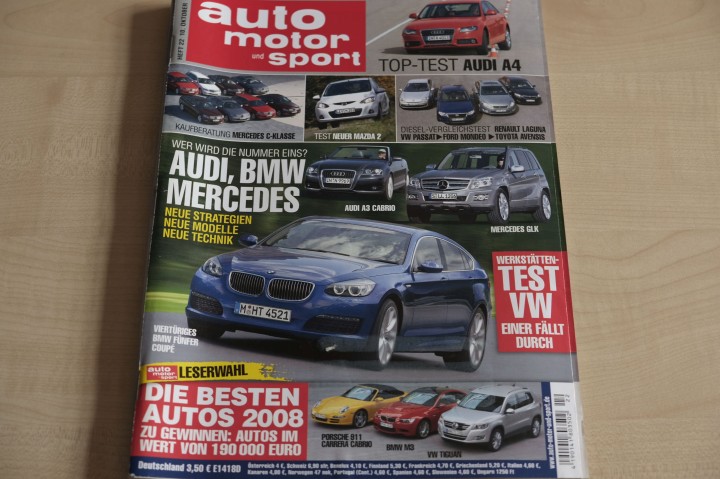 Deckblatt Auto Motor und Sport (22/2007)